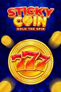 Sticky coin hold the spin